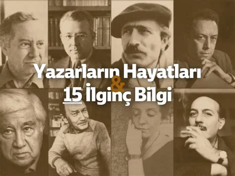 Yazarın Portresi: Ünlü Yazarların Hayatları ve Edebi Mirası